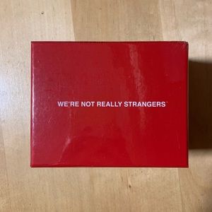 ❗️SOLD❗️NWT We’re Not Really Strangers Card Game